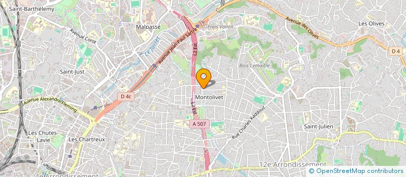 localisation de l'entreprise MADAME EMILIE MESNIER à MARSEILLE