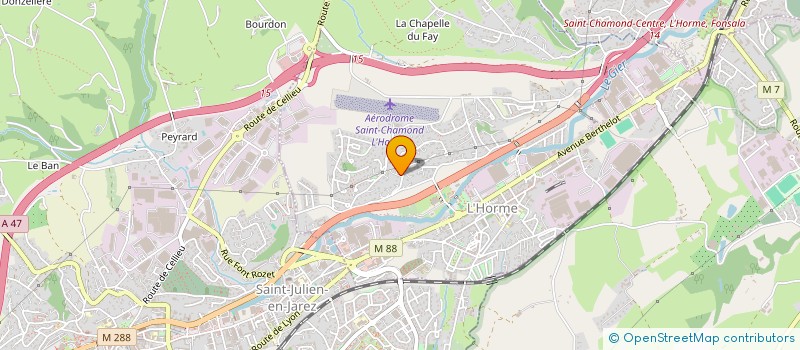 localisation de l'entreprise MADAME EMILIE MILLET  L'HORME