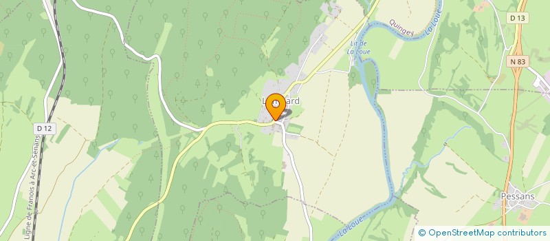 localisation de l'entreprise MADAME EMILIE MILLET  CHAY