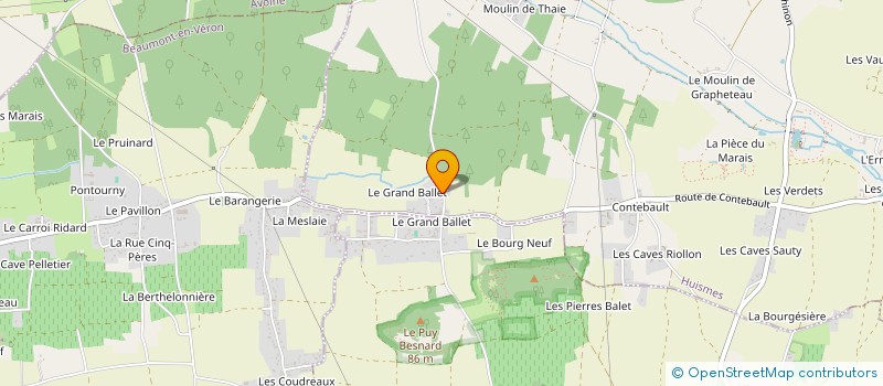 localisation de l'entreprise MADAME EMILIE MILLET  AVOINE