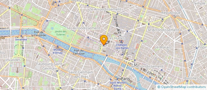 localisation de l'entreprise MADAME EMILIE MINCHELLA  PARIS