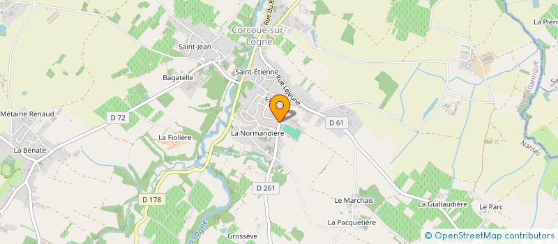 localisation de l'entreprise MADAME EMILIE MIRABEL  LEGE