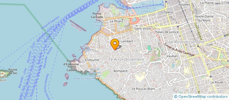 localisation de l'entreprise MADAME EMILIE MIRON  MARSEILLE