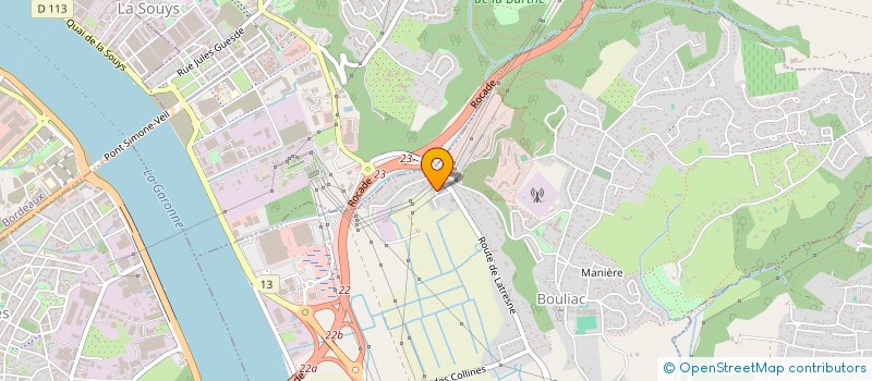 localisation de l'entreprise MADAME EMILIE MOGA  BOULIAC