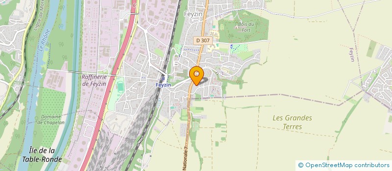 localisation de l'entreprise MADAME EMILIE MOLINA  FEYZIN