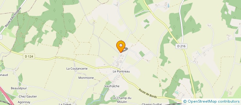 localisation de l'entreprise MADAME EMILIE MOLLA  SAINT-SAVINIEN