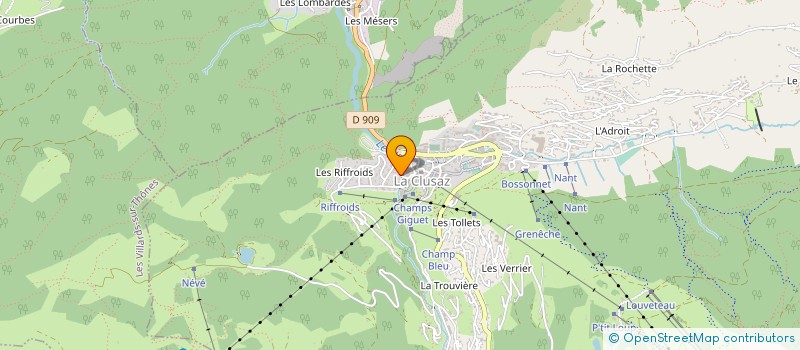 localisation de l'entreprise MADAME EMILIE MONTIAL à LA CLUSAZ