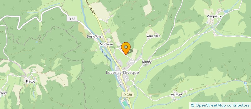 localisation de l'entreprise MADAME EMILIE MOREAU  LUCENAY-L'EVEQUE