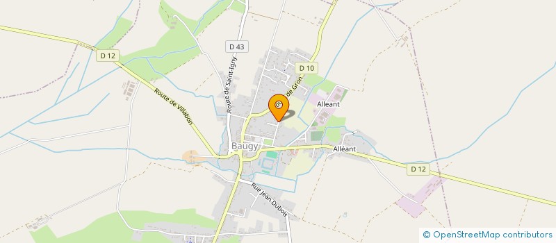 localisation de l'entreprise MADAME EMILIE MOREL  BAUGY