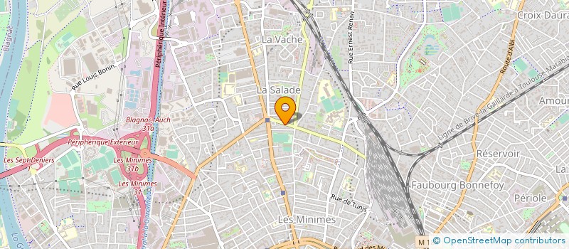 localisation de l'entreprise MADAME EMILIE MOUA à TOULOUSE
