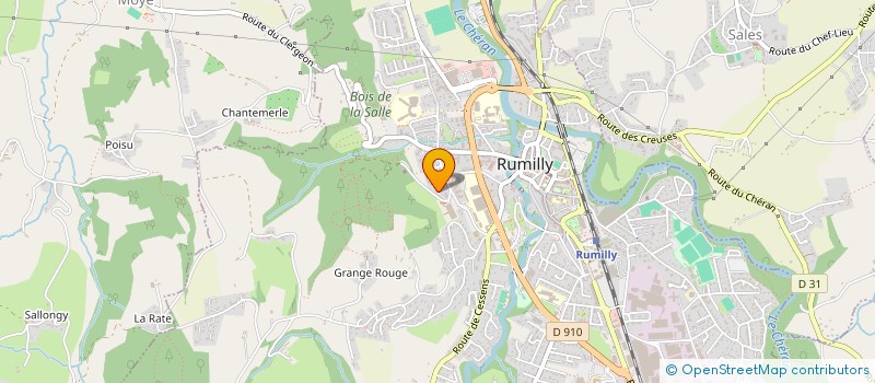 localisation de l'entreprise MADAME EMILIE MOUTON  RUMILLY