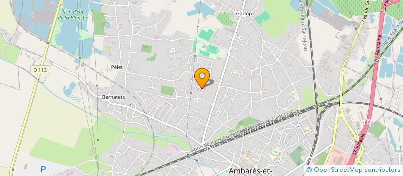 localisation de l'entreprise MADAME EMILIE MOUVET  AMBARES-ET-LAGRAVE