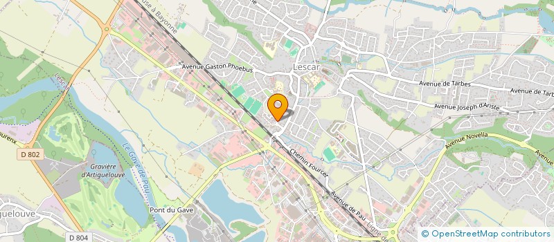 localisation de l'entreprise MADAME EMILIE MOUZIN  LESCAR