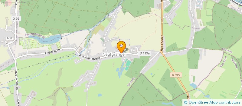 localisation de l'entreprise MADAME EMILIE MULLER  NEUFGRANGE