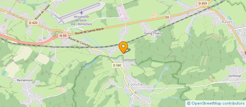 localisation de l'entreprise MADAME EMILIE MULLER  REMOMEIX