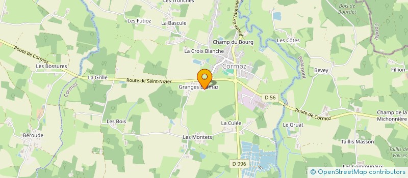 localisation de l'entreprise MADAME EMILIE MULTIN à CORMOZ
