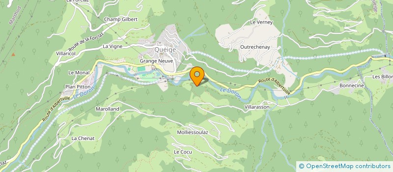 localisation de l'entreprise MADAME EMILIE MUNEREL  QUEIGE