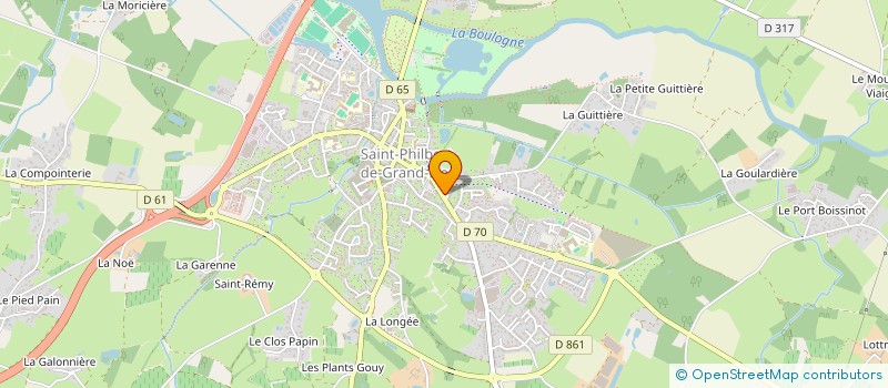 localisation de l'entreprise MADAME EMILIE MUSSEAU à SAINT-PHILBERT-DE-GRAND-LIEU