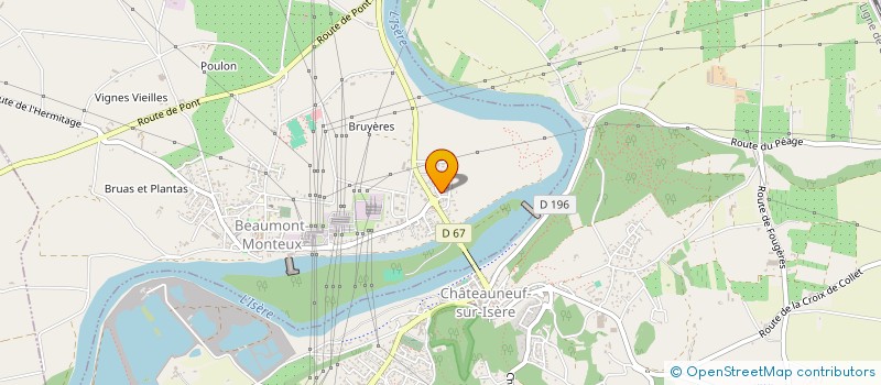 localisation de l'entreprise MADAME EMILIE NAL  BEAUMONT-MONTEUX