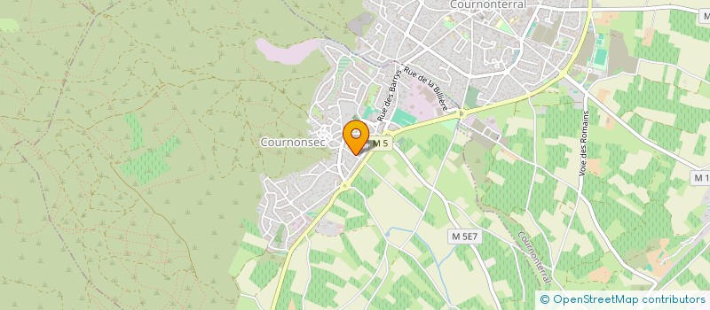 localisation de l'entreprise MADAME EMILIE NARDY  COURNONSEC