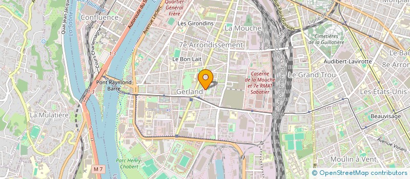 localisation de l'entreprise MADAME EMILIE NAVARRO  LYON