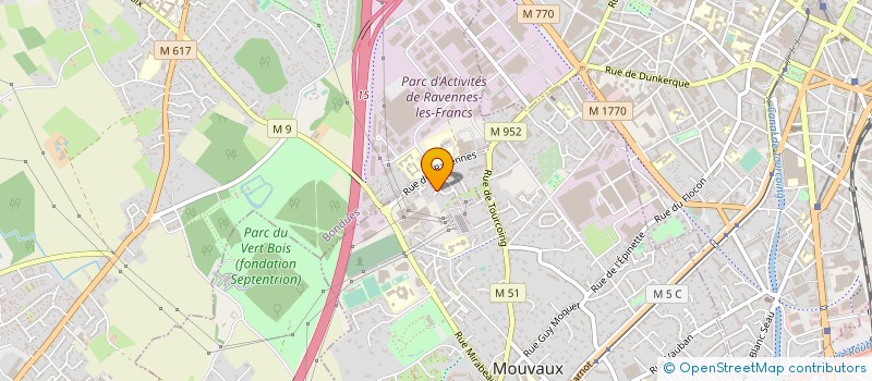 localisation de l'entreprise MADAME EMILIE NEF NAF à MOUVAUX