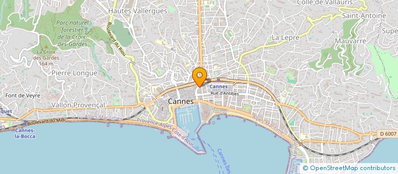 localisation de l'entreprise MADAME EMILIE NGUYEN à CANNES