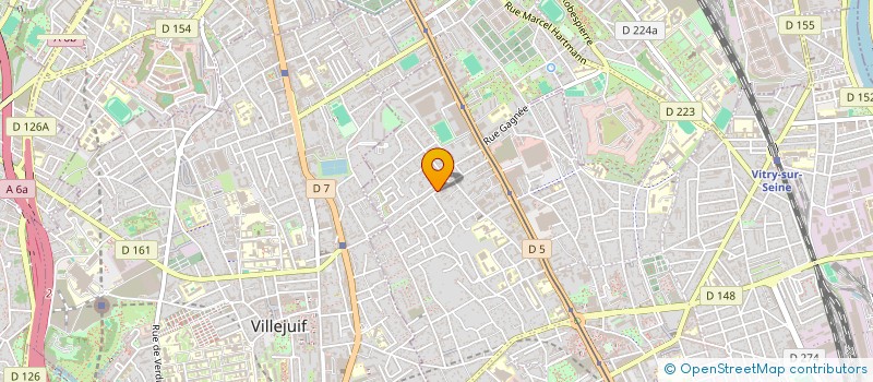 localisation de l'entreprise MADAME EMILIE NGUYEN-VAN-YEN  VITRY-SUR-SEINE