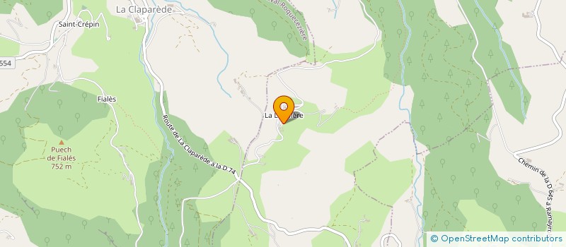 localisation de l'entreprise MADAME EMILIE NICOULEAU  COMBRET