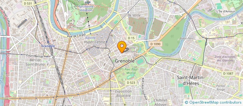 localisation de l'entreprise MADAME EMILIE NOE  GRENOBLE