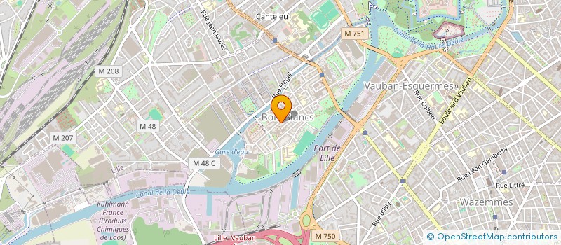 localisation de l'entreprise MADAME EMILIE NORMAND à LILLE