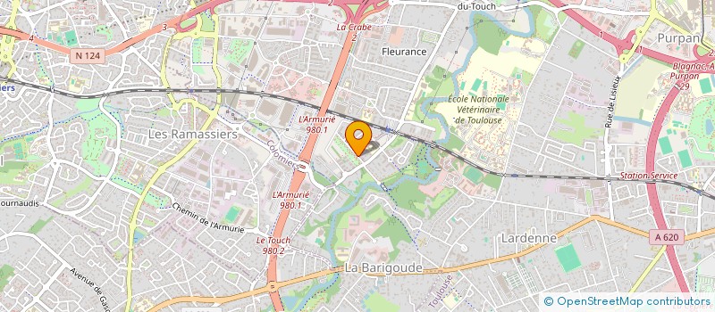 localisation de l'entreprise MADAME EMILIE NORMAND à TOULOUSE