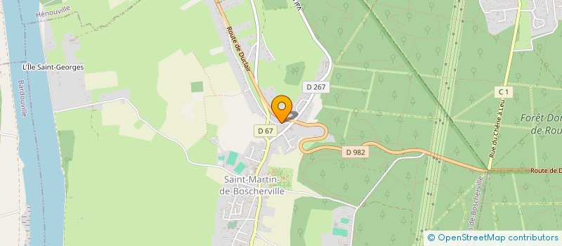 localisation de l'entreprise MADAME EMILIE NORMAND  SAINT-MARTIN-DE-BOSCHERVILLE