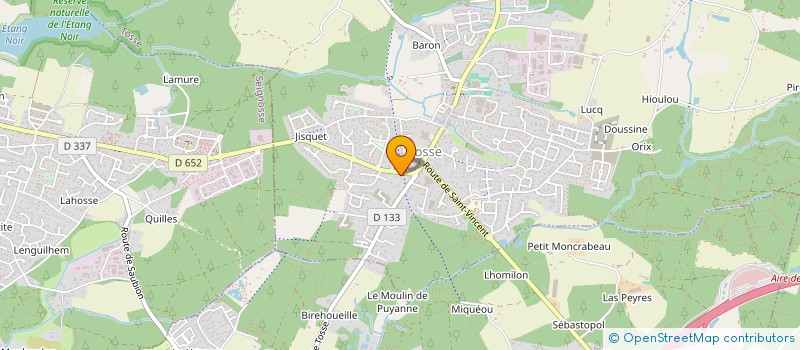 localisation de l'entreprise MADAME EMILIE NOUAILLAC  TOSSE