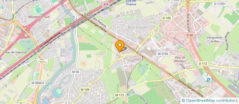 localisation de l'entreprise MADAME EMILIE NOYE  LATTES