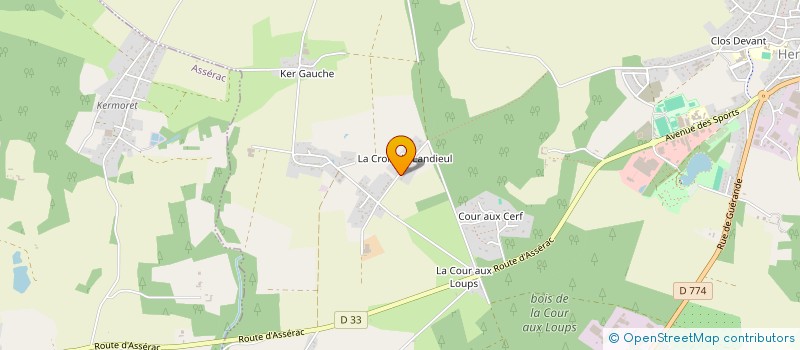 localisation de l'entreprise MADAME EMILIE NUTER à HERBIGNAC