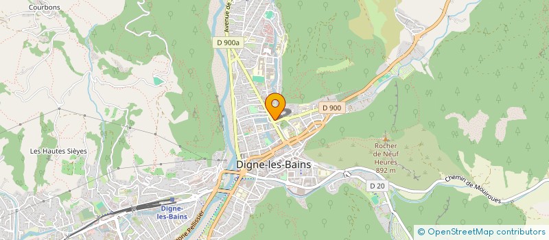 localisation de l'entreprise MADAME EMILIE OLIVES  DIGNE-LES-BAINS