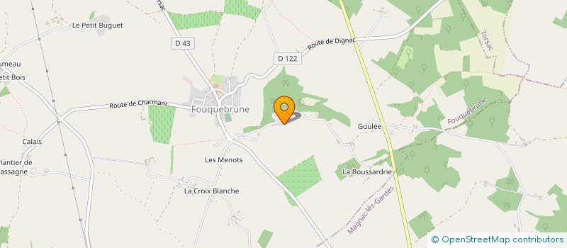 localisation de l'entreprise MADAME EMILIE ORLIANGE à FOUQUEBRUNE