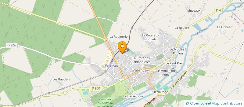 localisation de l'entreprise MADAME EMILIE OUVRARDOT à VALENCAY