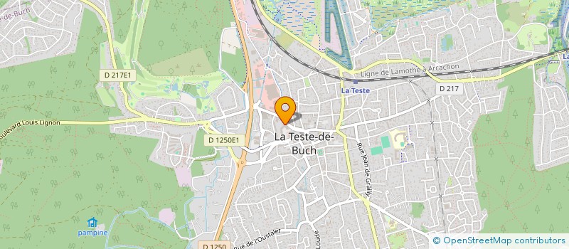 localisation de l'entreprise MADAME EMILIE PAGES à LA TESTE-DE-BUCH