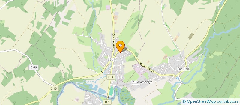 localisation de l'entreprise MADAME EMILIE PAILLARD  ETUZ