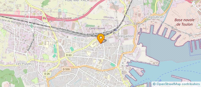 localisation de l'entreprise MADAME EMILIE PAIN  BREIL-SUR-ROYA