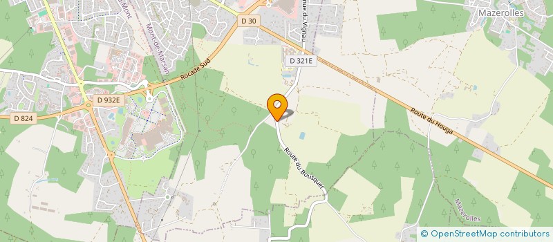 localisation de l'entreprise MADAME EMILIE PALACIN  MONT-DE-MARSAN