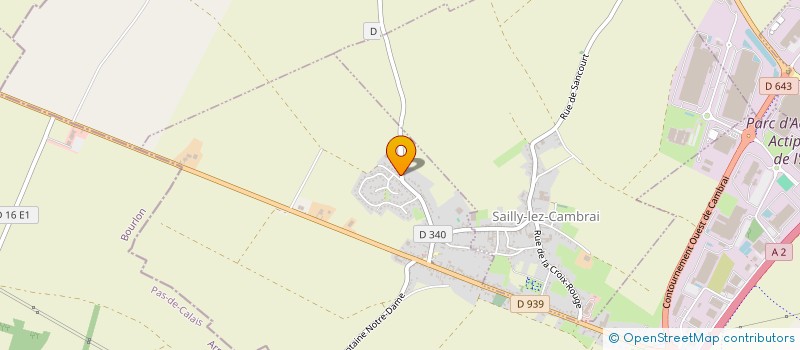 localisation de l'entreprise MADAME EMILIE PARENT  RAILLENCOURT-SAINTE-OLLE