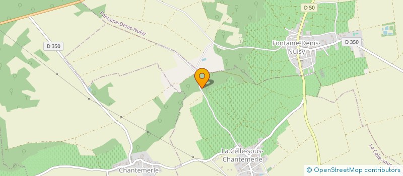 localisation de l'entreprise MADAME EMILIE PARIAT  LA CELLE SOUS CHANTEMERLE