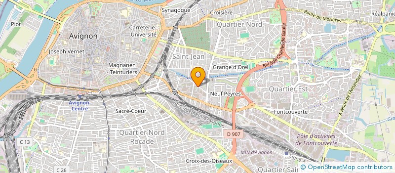 localisation de l'entreprise MADAME EMILIE PATOUX à AVIGNON