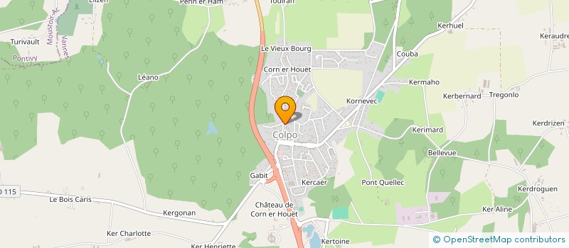 localisation de l'entreprise MADAME EMILIE PAULINE FRANCOIS  COLPO