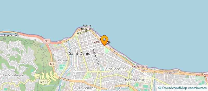 localisation de l'entreprise MADAME EMILIE PAYET  SAINT-DENIS