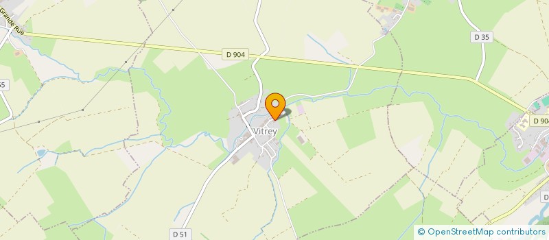 localisation de l'entreprise MADAME EMILIE PECH  VITREY