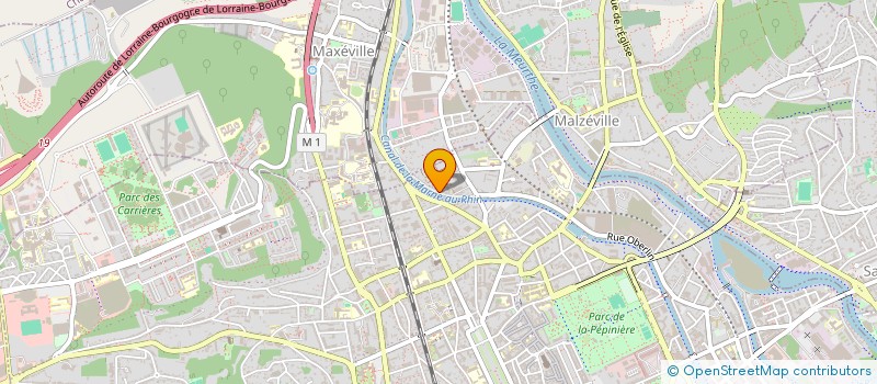 localisation de l'entreprise MADAME EMILIE PELGRIN  NANCY